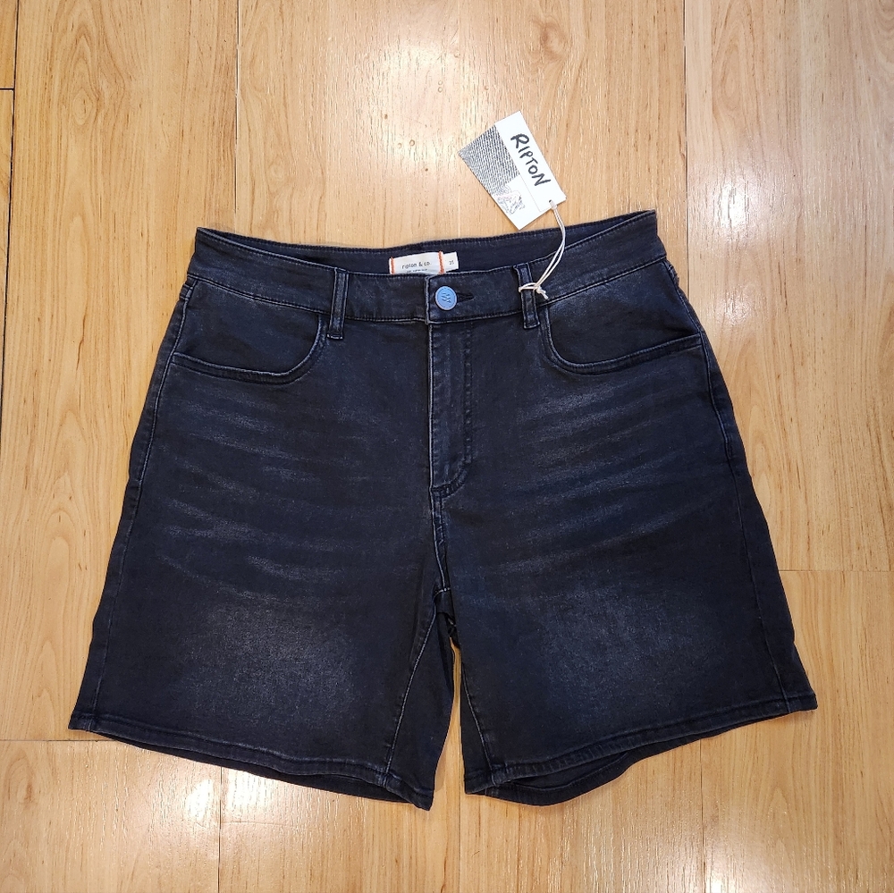 Ripton Diesel Shorts Classic Cut NWT High Rise Stretch Denim - Women's